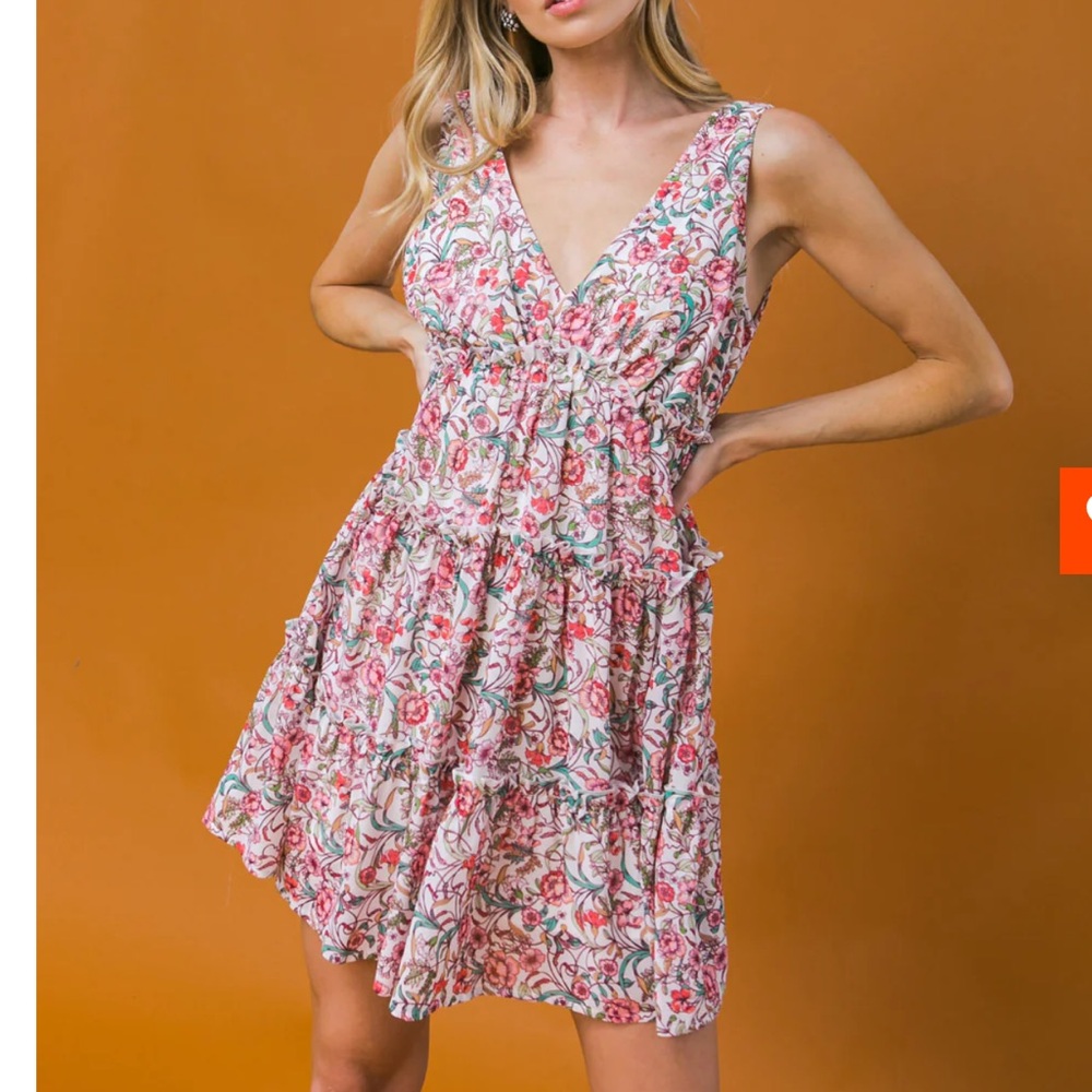 Flying Tomato Multicolor Floral Dress